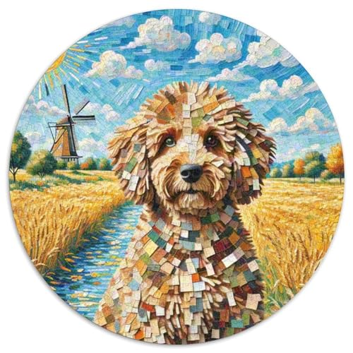 Jigsaw 1000 Teile PuzzleHaustier Hund Puzzles ErwachsenenKinder AbGeschenki 1000pcs (67.5x67.5cm) von OWBASKPOZ