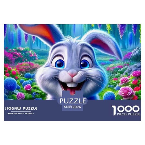 Kaninchen Puzzle 1000 Teile Schwer Puzzle Spielzeug Lernspiel Impossible Herausforderungsspielzeug Für Erwachsene Kinder 38x26cm/1000pcs Kaninchen Puzzle 1000 Teile Schwer Puzzle Spielzeug Lernspiel Impossible Herausforderungsspielzeug Für Erwachsene Kinder 38x26cm/1000pcs von OWBASKPOZ