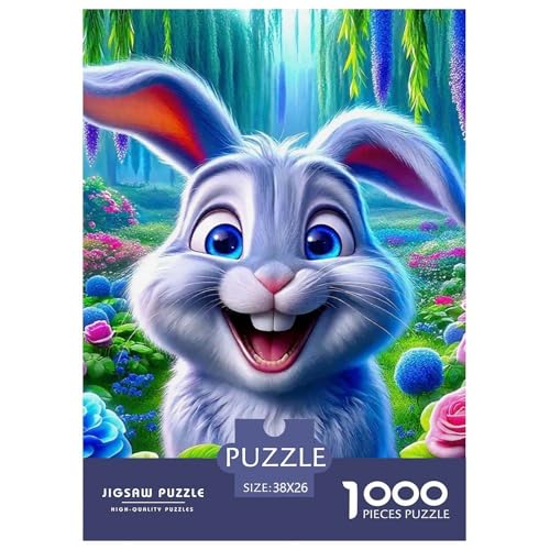 Kaninchen Puzzles 1000 Teile Schwer Puzzle Spielzeug Pädagogisches Spiel Impossible Herausforderung Spielzeug Für Erwachsene Kinder 38x26cm/1000pcs Kaninchen Puzzles 1000 Teile Schwer Puzzle Spielzeug Pädagogisches Spiel Impossible Herausforderung Spielzeug Für Erwachsene Kinder 38x26cm/1000pcs von OWBASKPOZ
