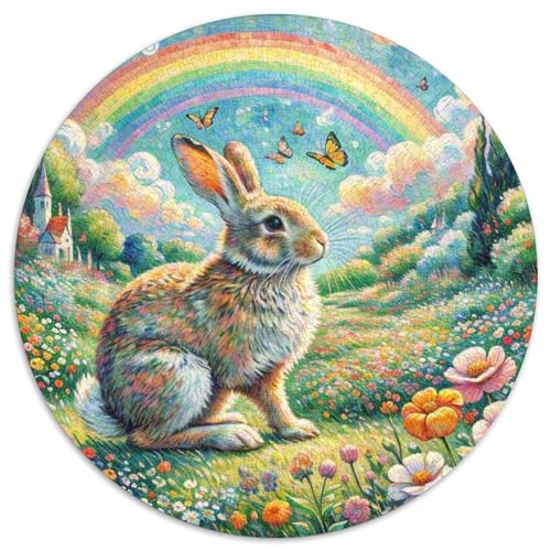 Kaninchen1000 Teile Erwachsene Puzzle Puzzles Erwachsene GeschenkideenpielePet Kaninchen Für Familie1000pcs (67.5x67.5cm) von OWBASKPOZ