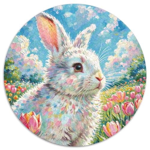 Kaninchen1000 Teile Erwachsenenpuzzleabtsspiel PuzzlesPet Kaninchen Erwachsene Geschenkideenpiele FürFamilie1000pcs (67.5x67.5cm) von OWBASKPOZ