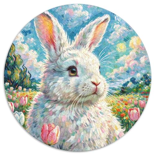 Kaninchen1000 TeilePuzzlefürErwachsene Und Kinder AbRundes Puzzleg Kaninchen1000 TeilePuzzlefürErwachsene Und Kinder AbRundes Puzzleg von OWBASKPOZ