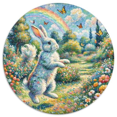 Kaninchen1000 Teilen Puzzles FürErwachseneKinder AbGeschenk, Pet KaninchenHobbyPuzzle1000pcs (67.5x67.5cm) von OWBASKPOZ