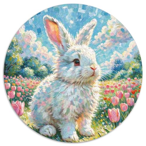KaninchenPuzzle 1000 Teile, ErwachsenenKinder Ab PuzzlesPet Kaninchen JigsawGeschenki1000pcs (67.5x67.5cm) von OWBASKPOZ