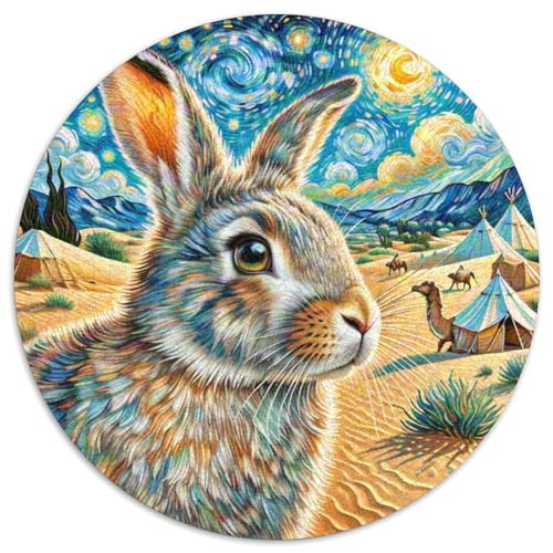 KaninchenPuzzle 1000 Teile FürErwachsene UndKinder,Game,Pet KaninchenPuzzlesFarbenfrohes Jigsaw Geschenk1000pcs (67.5x67.5cm) von OWBASKPOZ