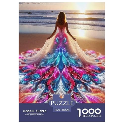 Kleid Schönheit Puzzle 1000 Teile Schwer Puzzle Spielzeug Lernspiel Impossible Herausforderung Spielzeug Für Erwachsene Und Kinder in Bewährter 38x26cm/1000pcs Kleid Schönheit Puzzle 1000 Teile Schwer Puzzle Spielzeug Lernspiel Impossible Herausforderung Spielzeug Für Erwachsene Und Kinder in Bewährter 38x26cm/1000pcs von OWBASKPOZ