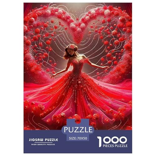 Kleid Schönheit Puzzle 1000-teilige Schwer Puzzle Spielzeug Lernspiel Impossible Herausforderungsspielzeug Für Erwachsene Und Kinder Ab 12 Jahren 70x50cm/1000pcs Kleid Schönheit Puzzle 1000-teilige Schwer Puzzle Spielzeug Lernspiel Impossible Herausforderungsspielzeug Für Erwachsene Und Kinder Ab 12 Jahren 70x50cm/1000pcs von OWBASKPOZ