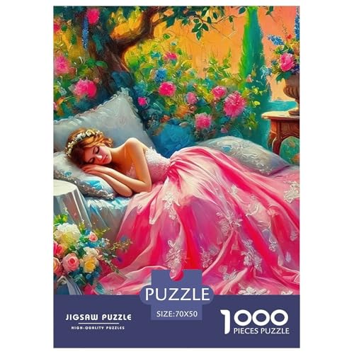 Kleid Schönheit Puzzle 1000-teilige Schwer Puzzle Spielzeug Pädagogisches Spiel Impossible Herausforderungsspielzeug Für Erwachsene Und Kinder Ab 12 Jahren 70x50cm/1000pcs von OWBASKPOZ
