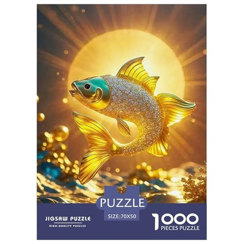 Koi Fisch Puzzle 1000 Teile Schwer Puzzle Spielzeug Pädagogisches Spiel Impossible Herausforderung Spielzeug Für Erwachsene Kinder 70x50cm/1000pcs Koi Fisch Puzzle 1000 Teile Schwer Puzzle Spielzeug Pädagogisches Spiel Impossible Herausforderung Spielzeug Für Erwachsene Kinder 70x50cm/1000pcs von OWBASKPOZ