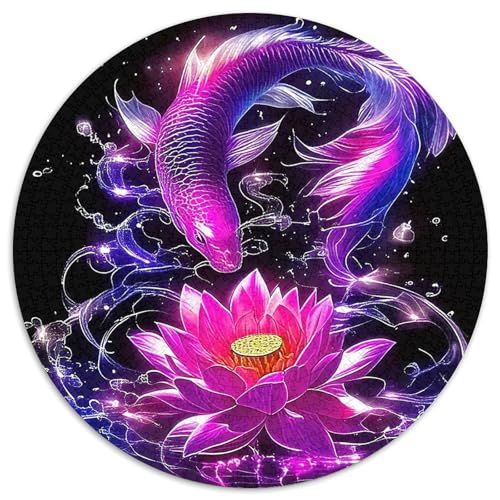 Koi FischJigsaw 1000 Teile Puzzle Puzzles ErwachsenenKinder AbGeschenki 1000pcs (67.5x67.5cm) von OWBASKPOZ