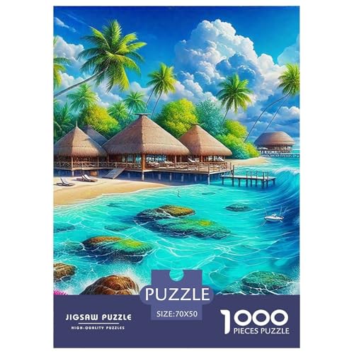 Küstenlandschaft Puzzle 1000 Teile Schwer Puzzle Spielzeug Lernspiel Impossible Herausforderungsspielzeug Für Erwachsene Und Kinder Ab 12 Jahren 70x50cm/1000pcs Küstenlandschaft Puzzle 1000 Teile Schwer Puzzle Spielzeug Lernspiel Impossible Herausforderungsspielzeug Für Erwachsene Und Kinder Ab 12 Jahren 70x50cm/1000pcs von OWBASKPOZ