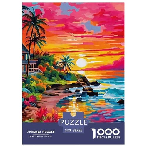 Küstenlandschaft Puzzle 1000 Teile Schwer Puzzle Spielzeug Pädagogisches Spiel Impossible Herausforderungsspielzeug Für Erwachsene Und Kinder in Bewährter 38x26cm/1000pcs Küstenlandschaft Puzzle 1000 Teile Schwer Puzzle Spielzeug Pädagogisches Spiel Impossible Herausforderungsspielzeug Für Erwachsene Und Kinder in Bewährter 38x26cm/1000pcs von OWBASKPOZ