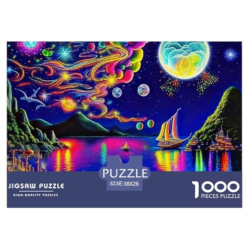 Küstenlandschaft Puzzle 1000 Teile Schwer Puzzle Spielzeug Pädagogisches Spiel Impossible Herausforderungsspielzeug Für Erwachsene Und Kinder in Bewährter 38x26cm/1000pcs Küstenlandschaft Puzzle 1000 Teile Schwer Puzzle Spielzeug Pädagogisches Spiel Impossible Herausforderungsspielzeug Für Erwachsene Und Kinder in Bewährter 38x26cm/1000pcs von OWBASKPOZ