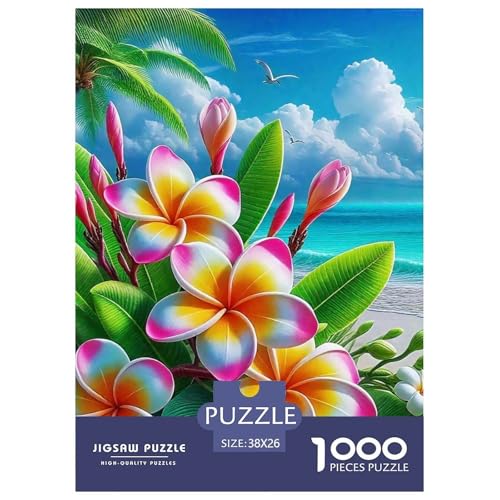 Küstenlandschaft Puzzle 1000-teilige Schwer Puzzle Spielzeug Lernspiel Impossible Herausforderung Spielzeug Für Erwachsene Und Kinder in Bewährter 38x26cm/1000pcs von OWBASKPOZ