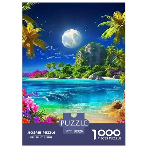 Küstenlandschaft Puzzles 1000 Teile Schwer Puzzle Spielzeug Lernspiel Impossible Herausforderungsspielzeug Für Erwachsene Und Kinder Ab 14 Jahren 38x26cm/1000pcs Küstenlandschaft Puzzles 1000 Teile Schwer Puzzle Spielzeug Lernspiel Impossible Herausforderungsspielzeug Für Erwachsene Und Kinder Ab 14 Jahren 38x26cm/1000pcs von OWBASKPOZ