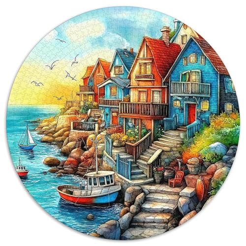 KüstenlandschaftPuzzle 1000 Teile Puzzles Für Lernspiel Herausforderungsspielzeug Teilige Für Erwachsene KinderJigsaw1000pcs (67.5x67.5cm) von OWBASKPOZ