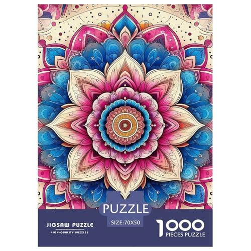 Mandala Blume Puzzle 1000-teilige Schwer Puzzle Spielzeug Lernspiel Impossible Herausforderung Spielzeug Für Erwachsene Kinder 70x50cm/1000pcs Mandala Blume Puzzle 1000-teilige Schwer Puzzle Spielzeug Lernspiel Impossible Herausforderung Spielzeug Für Erwachsene Kinder 70x50cm/1000pcs von OWBASKPOZ
