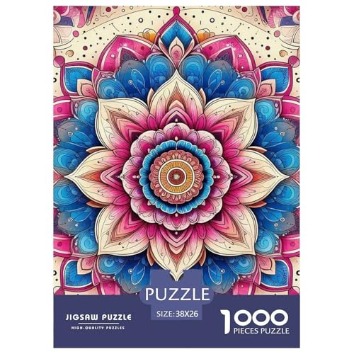 Mandala Blume Puzzles 1000 Teile Schwer Puzzle Spielzeug Lernspiel Impossible Herausforderung Spielzeug Für Erwachsene Kinder 38x26cm/1000pcs Mandala Blume Puzzles 1000 Teile Schwer Puzzle Spielzeug Lernspiel Impossible Herausforderung Spielzeug Für Erwachsene Kinder 38x26cm/1000pcs von OWBASKPOZ