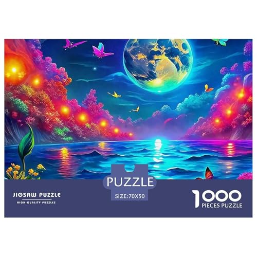 Mondsee Puzzles 1000 Teile Schwer Puzzle Spielzeug Lernspiel Impossible Herausforderungsspielzeug Für Erwachsene Und Kinder in Bewährter 70x50cm/1000pcs Mondsee Puzzles 1000 Teile Schwer Puzzle Spielzeug Lernspiel Impossible Herausforderungsspielzeug Für Erwachsene Und Kinder in Bewährter 70x50cm/1000pcs von OWBASKPOZ