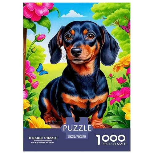 Netter Hund Puzzle 1000 Teile Schwer Puzzle Spielzeug Lernspiel Impossible Herausforderung Spielzeug Für Erwachsene Kinder 70x50cm/1000pcs Netter Hund Puzzle 1000 Teile Schwer Puzzle Spielzeug Lernspiel Impossible Herausforderung Spielzeug Für Erwachsene Kinder 70x50cm/1000pcs von OWBASKPOZ