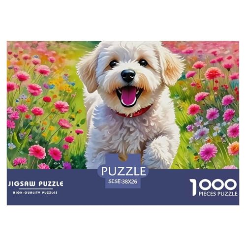 Netter Hund Puzzle 1000 Teile Schwer Puzzle Spielzeug Lernspiel Impossible Herausforderungsspielzeug Für Erwachsene Und Kinder Ab 12 Jahren 38x26cm/1000pcs Netter Hund Puzzle 1000 Teile Schwer Puzzle Spielzeug Lernspiel Impossible Herausforderungsspielzeug Für Erwachsene Und Kinder Ab 12 Jahren 38x26cm/1000pcs von OWBASKPOZ
