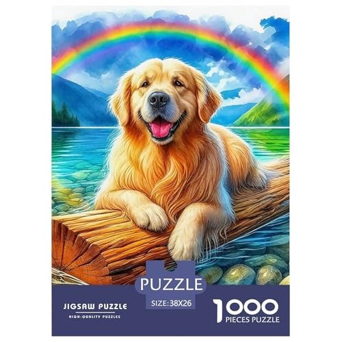 Netter Hund Puzzle 1000 Teile Schwer Puzzle Spielzeug Lernspiel Impossible Herausforderungsspielzeug Für Erwachsene Und Kinder Ab 14 Jahren 38x26cm/1000pcs Netter Hund Puzzle 1000 Teile Schwer Puzzle Spielzeug Lernspiel Impossible Herausforderungsspielzeug Für Erwachsene Und Kinder Ab 14 Jahren 38x26cm/1000pcs von OWBASKPOZ