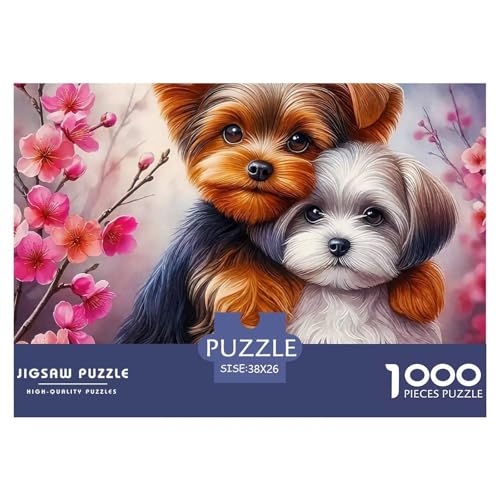 Netter Hund Puzzle 1000 Teile Schwer Puzzle Spielzeug Pädagogisches Spiel Impossible Herausforderung Spielzeug Für Erwachsene Und Kinder Ab 14 Jahren 38x26cm/1000pcs Netter Hund Puzzle 1000 Teile Schwer Puzzle Spielzeug Pädagogisches Spiel Impossible Herausforderung Spielzeug Für Erwachsene Und Kinder Ab 14 Jahren 38x26cm/1000pcs von OWBASKPOZ