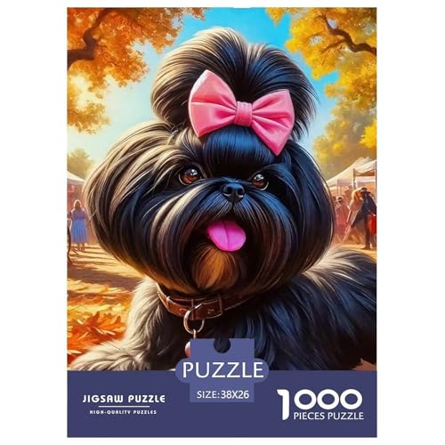Netter Hund Puzzle 1000 Teile Schwer Puzzle Spielzeug Pädagogisches Spiel Impossible Herausforderungsspielzeug Für Erwachsene Kinder 38x26cm/1000pcs Netter Hund Puzzle 1000 Teile Schwer Puzzle Spielzeug Pädagogisches Spiel Impossible Herausforderungsspielzeug Für Erwachsene Kinder 38x26cm/1000pcs von OWBASKPOZ