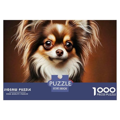 Netter Hund Puzzle 1000 Teile Schwer Puzzle Spielzeug Pädagogisches Spiel Impossible Herausforderungsspielzeug Für Erwachsene Und Kinder Ab 12 Jahren 38x26cm/1000pcs Netter Hund Puzzle 1000 Teile Schwer Puzzle Spielzeug Pädagogisches Spiel Impossible Herausforderungsspielzeug Für Erwachsene Und Kinder Ab 12 Jahren 38x26cm/1000pcs von OWBASKPOZ