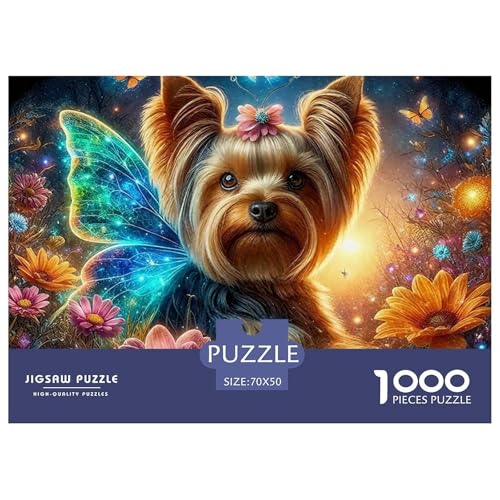 Netter Hund Puzzle 1000-teilige Schwer Puzzle Spielzeug Lernspiel Impossible Herausforderung Spielzeug Für Erwachsene Und Kinder in Bewährter 70x50cm/1000pcs Netter Hund Puzzle 1000-teilige Schwer Puzzle Spielzeug Lernspiel Impossible Herausforderung Spielzeug Für Erwachsene Und Kinder in Bewährter 70x50cm/1000pcs von OWBASKPOZ