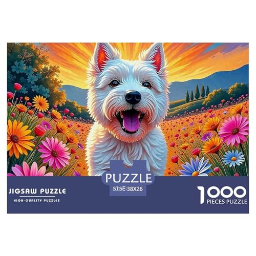 Netter Hund Puzzle 1000-teilige Schwer Puzzle Spielzeug Lernspiel Impossible Herausforderungsspielzeug Für Erwachsene Und Kinder Ab 12 Jahren 38x26cm/1000pcs Netter Hund Puzzle 1000-teilige Schwer Puzzle Spielzeug Lernspiel Impossible Herausforderungsspielzeug Für Erwachsene Und Kinder Ab 12 Jahren 38x26cm/1000pcs von OWBASKPOZ