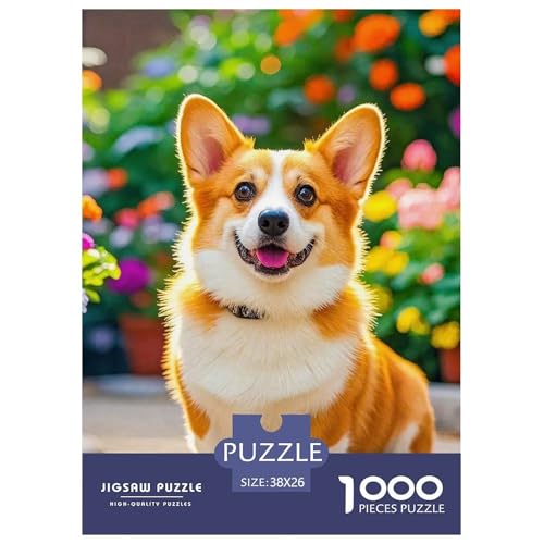Netter Hund Puzzle 1000-teilige Schwer Puzzle Spielzeug Lernspiel Impossible Herausforderungsspielzeug Für Erwachsene Und Kinder Ab 14 Jahren 38x26cm/1000pcs Netter Hund Puzzle 1000-teilige Schwer Puzzle Spielzeug Lernspiel Impossible Herausforderungsspielzeug Für Erwachsene Und Kinder Ab 14 Jahren 38x26cm/1000pcs von OWBASKPOZ