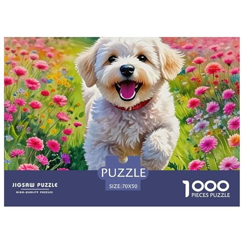 Netter Hund Puzzles 1000 Teile Schwer Puzzle Spielzeug Lernspiel Impossible Herausforderung Spielzeug Für Erwachsene Und Kinder in Bewährter 70x50cm/1000pcs Netter Hund Puzzles 1000 Teile Schwer Puzzle Spielzeug Lernspiel Impossible Herausforderung Spielzeug Für Erwachsene Und Kinder in Bewährter 70x50cm/1000pcs von OWBASKPOZ