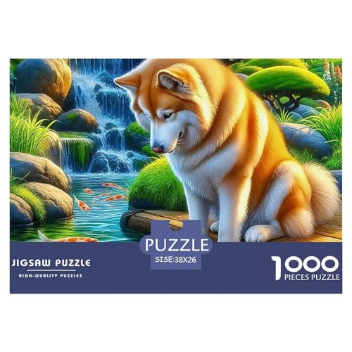 Netter Hund Puzzles 1000 Teile Schwer Puzzle Spielzeug Lernspiel Impossible Herausforderungsspielzeug Für Erwachsene Kinder 38x26cm/1000pcs Netter Hund Puzzles 1000 Teile Schwer Puzzle Spielzeug Lernspiel Impossible Herausforderungsspielzeug Für Erwachsene Kinder 38x26cm/1000pcs von OWBASKPOZ