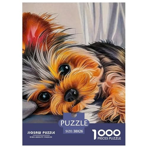 Netter Hund Puzzles 1000 Teile Schwer Puzzle Spielzeug Pädagogisches Spiel Impossible Herausforderungsspielzeug Für Erwachsene Kinder 38x26cm/1000pcs Netter Hund Puzzles 1000 Teile Schwer Puzzle Spielzeug Pädagogisches Spiel Impossible Herausforderungsspielzeug Für Erwachsene Kinder 38x26cm/1000pcs von OWBASKPOZ