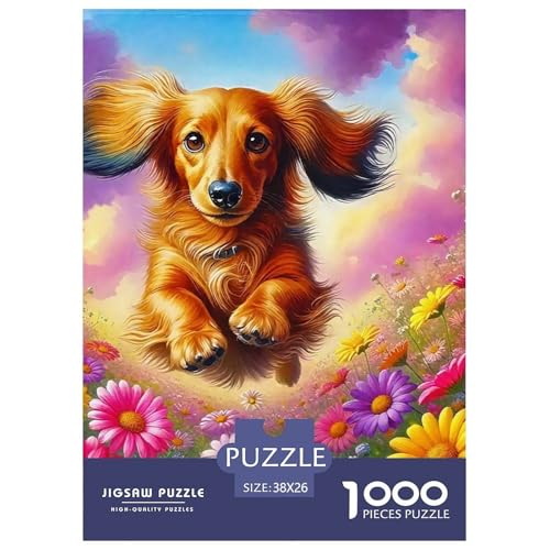 Netter Hund Puzzles 1000 Teile Schwer Puzzle Spielzeug Pädagogisches Spiel Impossible Herausforderungsspielzeug Für Erwachsene Und Kinder in Bewährter 38x26cm/1000pcs Netter Hund Puzzles 1000 Teile Schwer Puzzle Spielzeug Pädagogisches Spiel Impossible Herausforderungsspielzeug Für Erwachsene Und Kinder in Bewährter 38x26cm/1000pcs von OWBASKPOZ