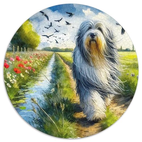 Netter Hund1000 Teile Puzzle Für ErwachseneKinder AbPuzzlesGeschenk, Hobby1000pcs (67.5x67.5cm) von OWBASKPOZ