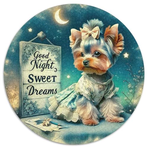 Netter HundJigsaw 1000 Teile Puzzles Puzzle Für Erwachsene Kinder Lernspiel Herausforderungsspielzeug1000pcs (67.5x67.5cm) von OWBASKPOZ