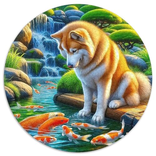 Netter HundPuzzle 1000 Teile Für Erwachsene Kinder Originelle Geschenke FürLernspiel Herausforderungsspielzeug1000pcs (67.5x67.5cm) von OWBASKPOZ