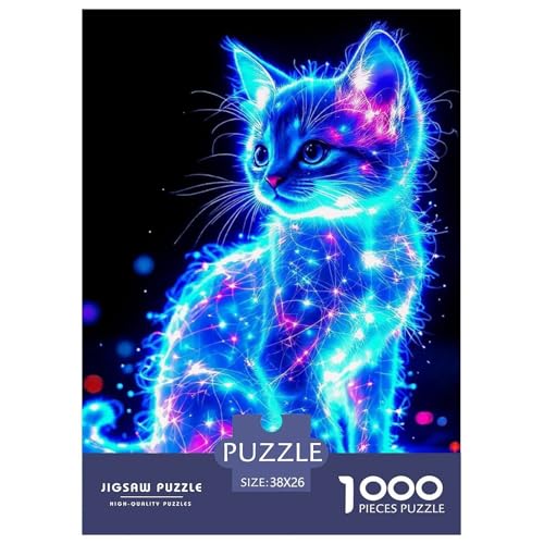 Niedliche Katze Puzzle 1000-teilige Schwer Puzzle Spielzeug Lernspiel Impossible Herausforderung Spielzeug Für Erwachsene Und Kinder in Bewährter 38x26cm/1000pcs Niedliche Katze Puzzle 1000-teilige Schwer Puzzle Spielzeug Lernspiel Impossible Herausforderung Spielzeug Für Erwachsene Und Kinder in Bewährter 38x26cm/1000pcs von OWBASKPOZ