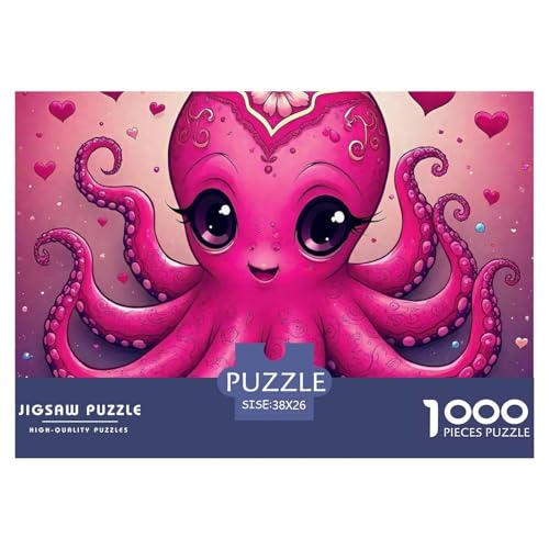 Octopus Puzzle 1000 Teile Schwer Puzzle Spielzeug Pädagogisches Spiel Impossible Herausforderungsspielzeug Für Erwachsene Kinder 38x26cm/1000pcs Octopus Puzzle 1000 Teile Schwer Puzzle Spielzeug Pädagogisches Spiel Impossible Herausforderungsspielzeug Für Erwachsene Kinder 38x26cm/1000pcs von OWBASKPOZ