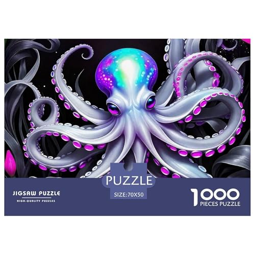 Octopus Puzzle 1000-teilige Schwer Puzzle Spielzeug Lernspiel Impossible Herausforderung Spielzeug Für Erwachsene Kinder 70x50cm/1000pcs Octopus Puzzle 1000-teilige Schwer Puzzle Spielzeug Lernspiel Impossible Herausforderung Spielzeug Für Erwachsene Kinder 70x50cm/1000pcs von OWBASKPOZ