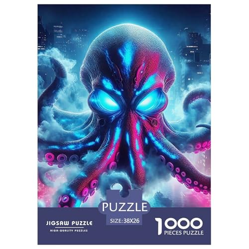 Octopus Puzzle 1000-teilige Schwer Puzzle Spielzeug Lernspiel Impossible Herausforderungsspielzeug Für Erwachsene Und Kinder Ab 14 Jahren 38x26cm/1000pcs Octopus Puzzle 1000-teilige Schwer Puzzle Spielzeug Lernspiel Impossible Herausforderungsspielzeug Für Erwachsene Und Kinder Ab 14 Jahren 38x26cm/1000pcs von OWBASKPOZ