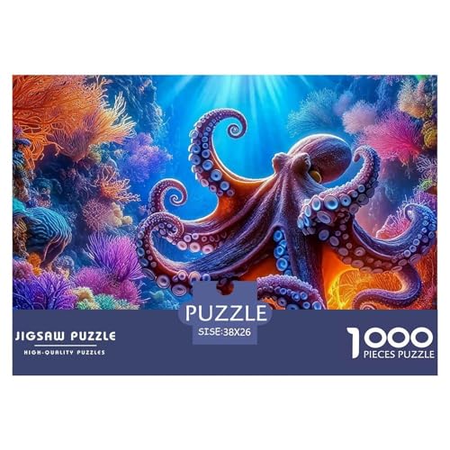 Octopus Puzzles 1000 Teile Schwer Puzzle Spielzeug Lernspiel Impossible Herausforderung Spielzeug Für Erwachsene Und Kinder in Bewährter 38x26cm/1000pcs Octopus Puzzles 1000 Teile Schwer Puzzle Spielzeug Lernspiel Impossible Herausforderung Spielzeug Für Erwachsene Und Kinder in Bewährter 38x26cm/1000pcs von OWBASKPOZ
