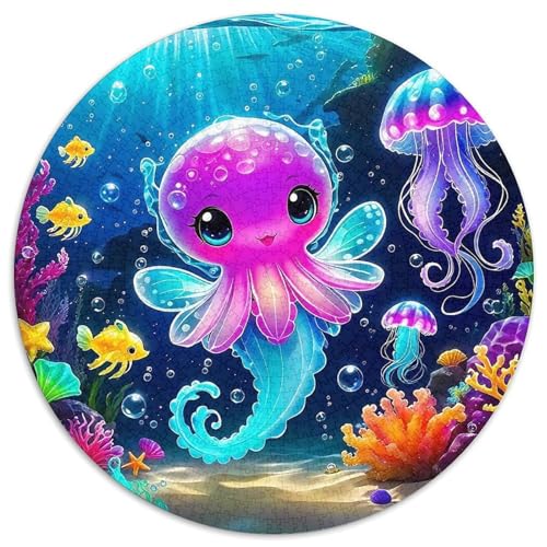 Octopus1000 Teile Puzzle Für Erwachsene Und Kinder Jigsaw Lernspiel Herausforderungsspielzeug1000pcs (67.5x67.5cm) von OWBASKPOZ