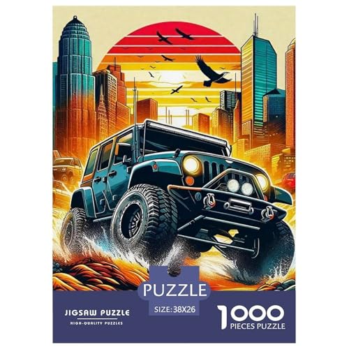Offroad Fahrzeug Puzzle 1000-teilige Schwer Puzzle Spielzeug Lernspiel Impossible Herausforderung Spielzeug Für Erwachsene Und Kinder in Bewährter 38x26cm/1000pcs Offroad Fahrzeug Puzzle 1000-teilige Schwer Puzzle Spielzeug Lernspiel Impossible Herausforderung Spielzeug Für Erwachsene Und Kinder in Bewährter 38x26cm/1000pcs von OWBASKPOZ
