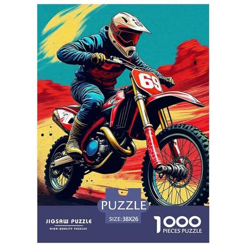 Offroad Motorrad Puzzle 1000 Teile Schwer Puzzle Spielzeug Pädagogisches Spiel Impossible Herausforderung Spielzeug Für Erwachsene Und Kinder Ab 14 Jahren 38x26cm/1000pcs Offroad Motorrad Puzzle 1000 Teile Schwer Puzzle Spielzeug Pädagogisches Spiel Impossible Herausforderung Spielzeug Für Erwachsene Und Kinder Ab 14 Jahren 38x26cm/1000pcs von OWBASKPOZ