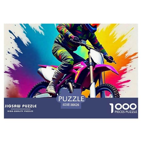 Offroad Motorrad Puzzle 1000-teilige Schwer Puzzle Spielzeug Lernspiel Impossible Herausforderungsspielzeug Für Erwachsene Und Kinder Ab 14 Jahren 38x26cm/1000pcs Offroad Motorrad Puzzle 1000-teilige Schwer Puzzle Spielzeug Lernspiel Impossible Herausforderungsspielzeug Für Erwachsene Und Kinder Ab 14 Jahren 38x26cm/1000pcs von OWBASKPOZ