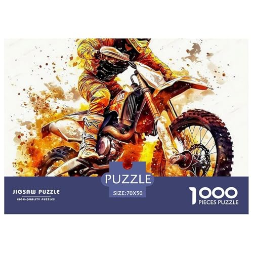 Offroad Motorrad Puzzles 1000 Teile Schwer Puzzle Spielzeug Lernspiel Impossible Herausforderung Spielzeug Für Erwachsene Kinder 70x50cm/1000pcs Offroad Motorrad Puzzles 1000 Teile Schwer Puzzle Spielzeug Lernspiel Impossible Herausforderung Spielzeug Für Erwachsene Kinder 70x50cm/1000pcs von OWBASKPOZ