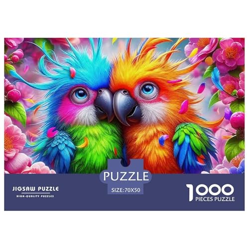 Papagei Puzzle 1000 Teile Schwer Puzzle Spielzeug Lernspiel Impossible Herausforderung Spielzeug Für Erwachsene Und Kinder in Bewährter 70x50cm/1000pcs Papagei Puzzle 1000 Teile Schwer Puzzle Spielzeug Lernspiel Impossible Herausforderung Spielzeug Für Erwachsene Und Kinder in Bewährter 70x50cm/1000pcs von OWBASKPOZ